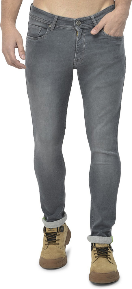 Buy RICHLOOK Slim Men Grey Jeans 