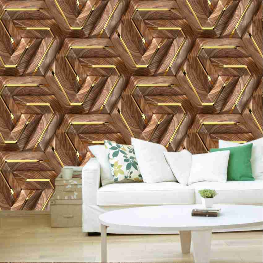 Indian Royals Decorative Brown, White Wallpaper Price in India