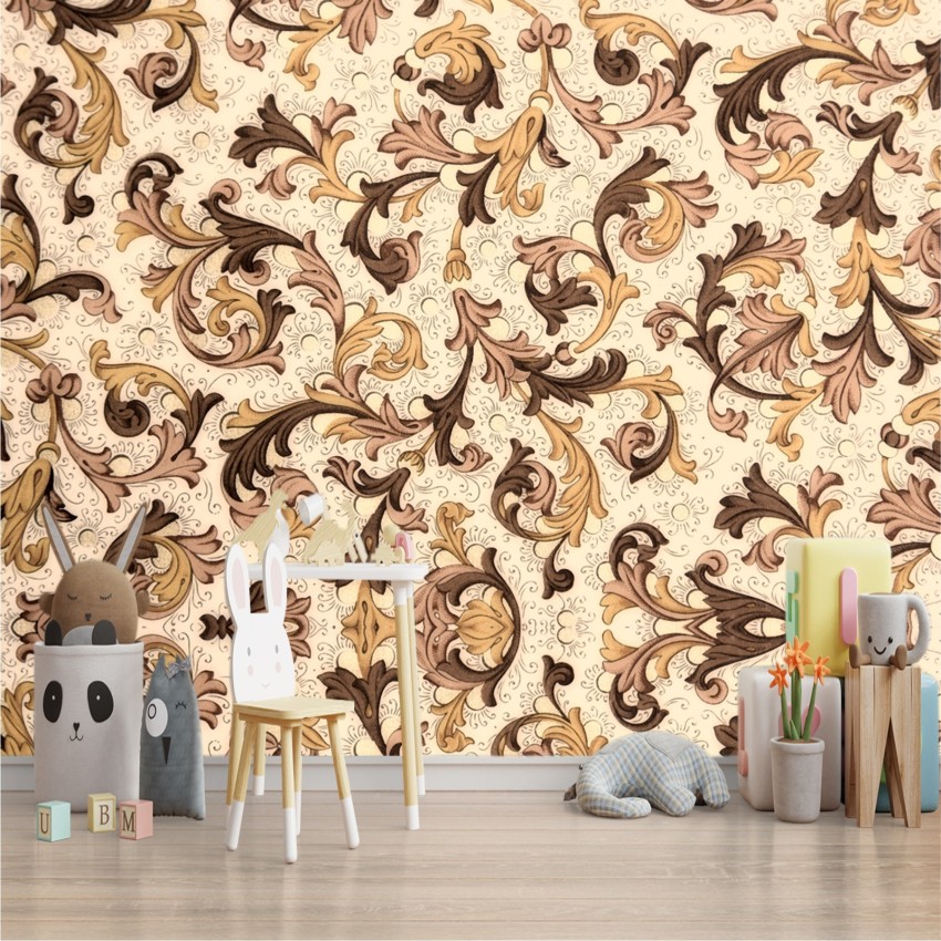 Avikalp SelfAdhesive ARW0485 Coffees Brown Tones Cream Coloured HD  Wallpaper for Gallery60cm x 914cm  Amazonin Home Improvement