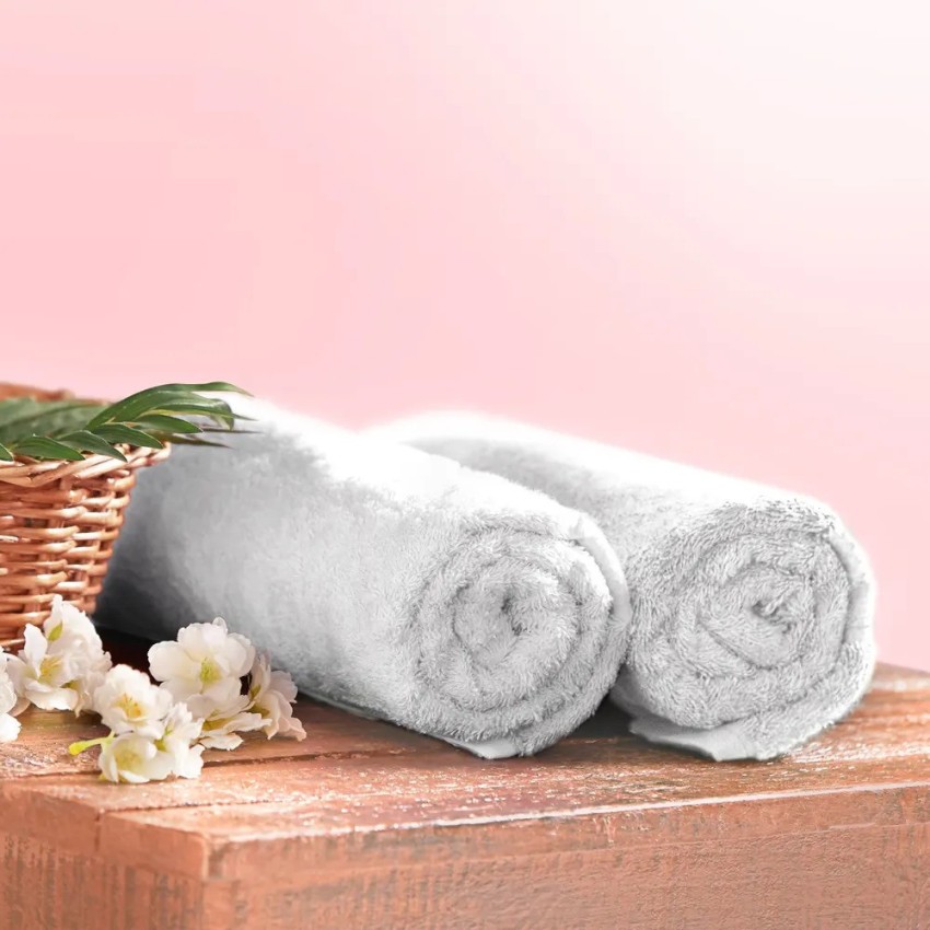 2-pack terry towels, 35 x 75 cm, microfiber, towel, bath towel