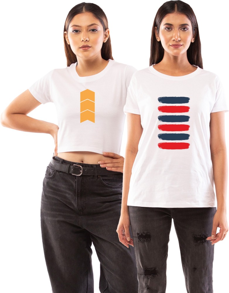 Buy Trendy Tees & T-shirts for Women Online in India