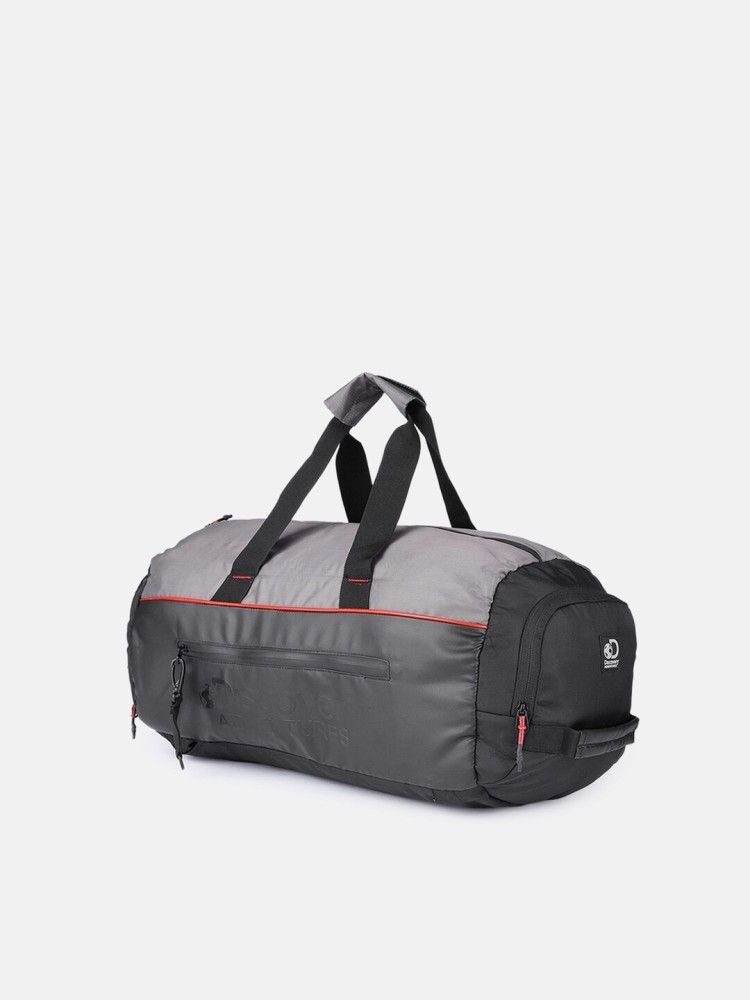 Roadster Unisex Discovery Duffel Bag Gym Duffel Bag Black - Price in India