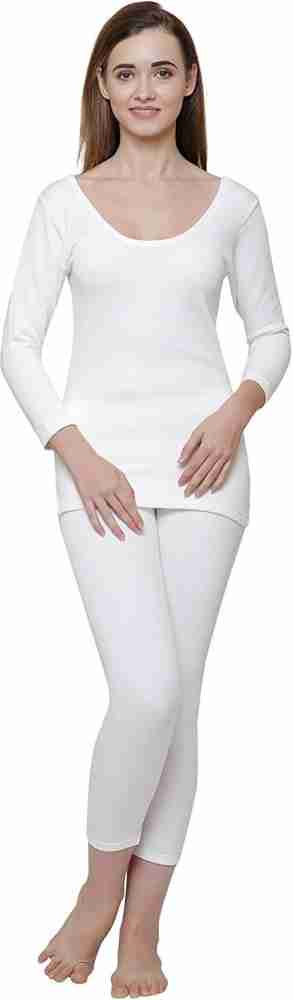 JAIRY SHOP Women Thermal wear Set Full Sleeves with Pyjama/Bottom ||  Thermal Wear || Inner Wear