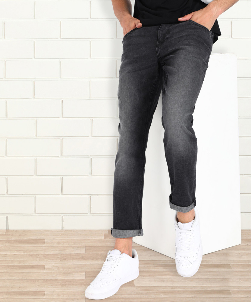 PROVOGUE Slim Men Grey Jeans - Buy 