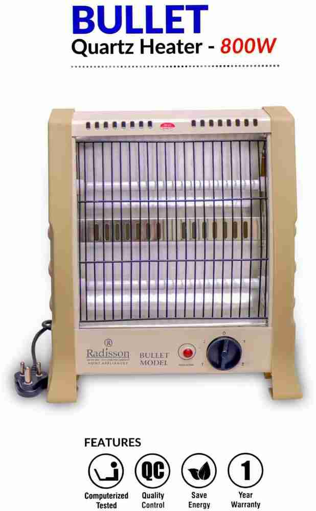 Radisson RAD@1003 BULLET Quartz Room Heater Price in India - Buy Radisson  RAD@1003 BULLET Quartz Room Heater online at Flipkart.com