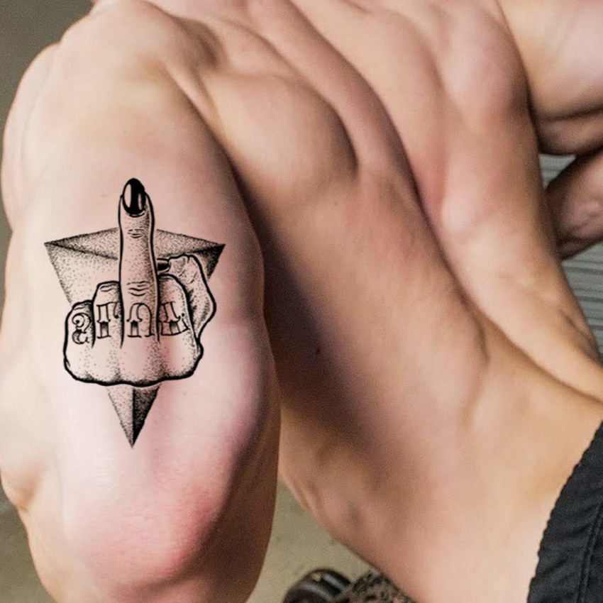 Ferocious Temporary Tattoos  Shark Finger Tattoo