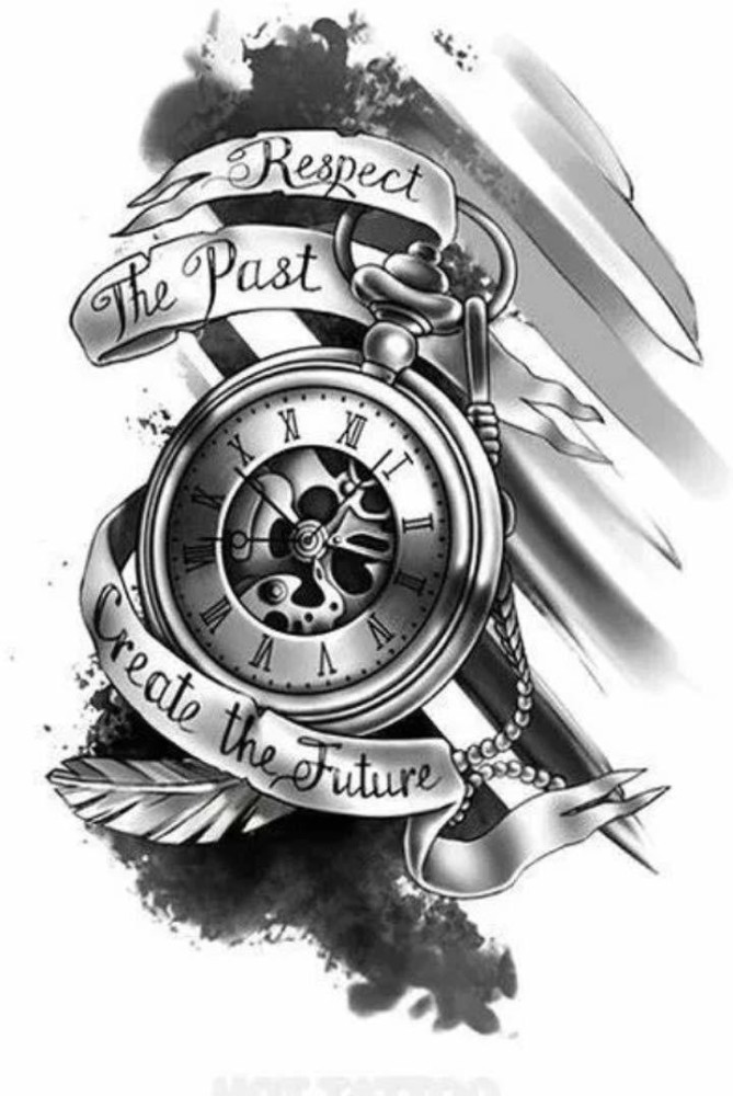 Tattoo uploaded by 1984 Tattoo Studio  From ancient times rose tattoos  have been the symbol of love beauty In addition it also symbolizes pure  beauty brightness and peace within Clock is