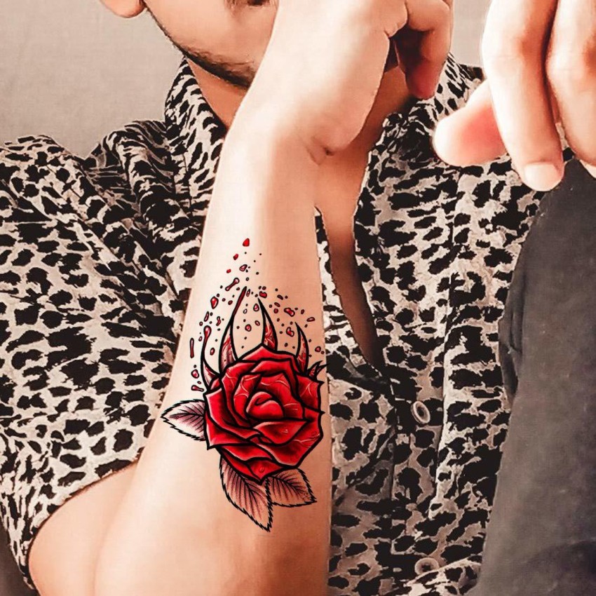 Red Tattoos are the Newest Body Art Trend  Fashionisers