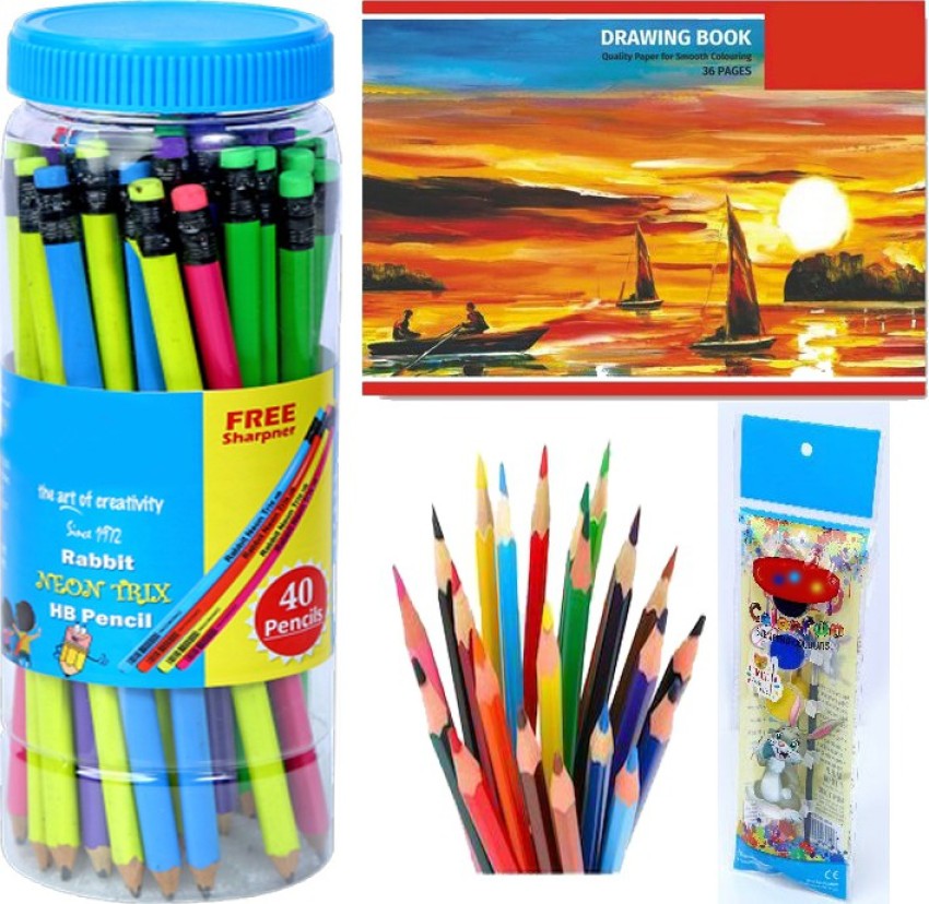  anjanaware Hobby Kit for Kids, Drawing Kit, Stationery Kit, Best for Gifting