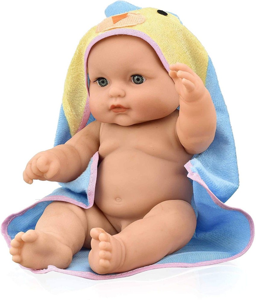 ExaltedCollection TOYS Natural Looking Baby Toy Wearing a Towel ...
