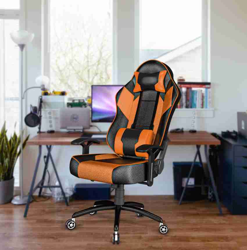 GZMR Orange Ergonomic High Back Racer Style PC Gaming Chair - Bed Bath &  Beyond - 33808056