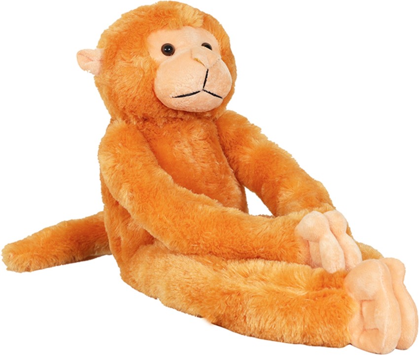 orange monkey stuffed animal