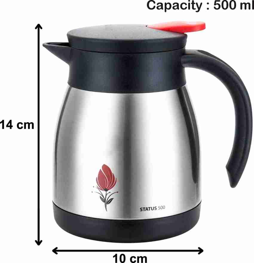 Buy Kuber Industries Stainless Steel Tea Kettle 3.5 L Online at Best Prices  in India - JioMart.