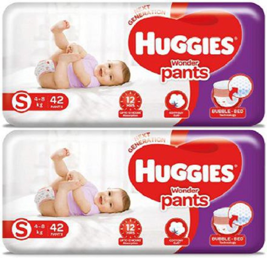 Huggies Wonder Pants, Small Size Diapers, S 60 - S - Buy 1 Huggies Pant  Diapers | Flipkart.com