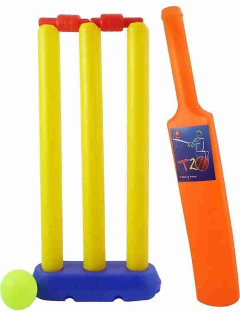 20-20 Cricket kit for Kids Cricket Set of 3-6 Year Boys Bat & Ball set  Playing