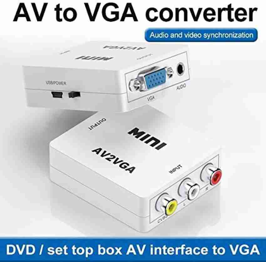 Конвертер видеосигнала ATIS AV-VGA