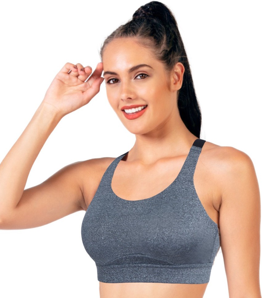Enamor Full Coverage, Wirefree SB18 Convertible Back High-Impact Women  Sports Lightly Padded Bra - Buy Enamor Full Coverage, Wirefree SB18  Convertible Back High-Impact Women Sports Lightly Padded Bra Online at Best  Prices