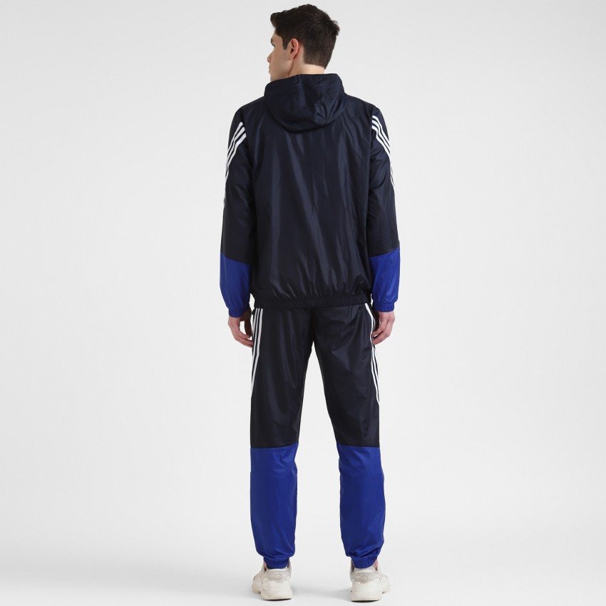 Adidas Insley Trackpants  Active Blue  Solid Grey  White  Flatspot
