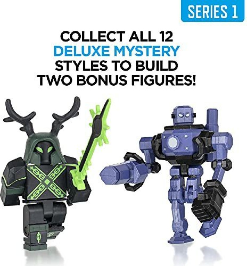 Roblox Action Collection - Tower Heroes: Kart Kid Deluxe Mystery Figure  Pack + Two Mystery Figure Bundle [Includes 3 Exclusive Virtual Items]