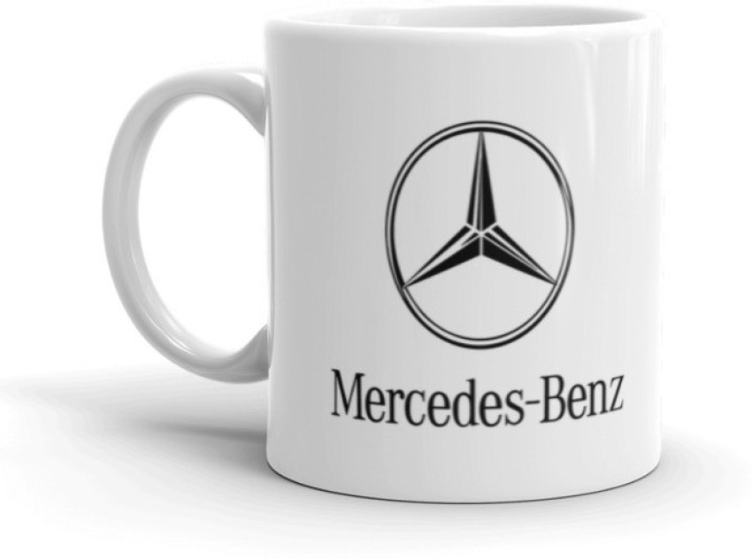 Mr UVD Mercedes Benz Car Logo Coffee Tea Funny Ceramic Cup Novelty -  Birthday Gift - Wedding Anniversary Engagement Ceramic Coffee Mug Price in  India - Buy Mr UVD Mercedes Benz Car