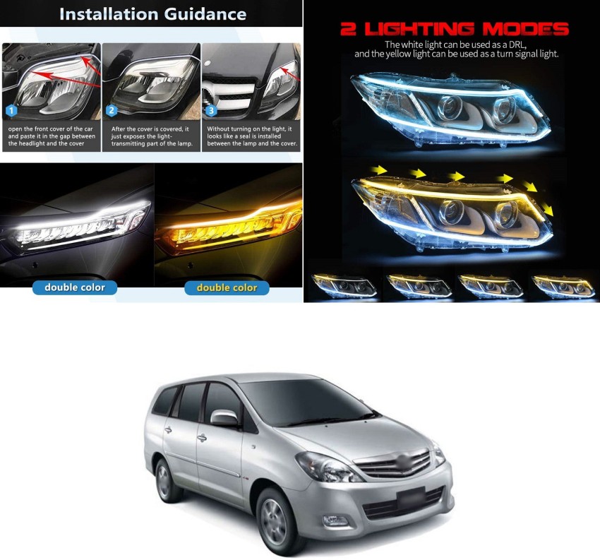 Buy K Drive OE Type Bumper Fog Lamps For Toyota Innova 1st 43 OFF