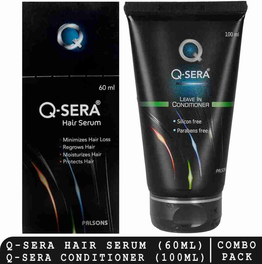 Q-SERA Palsons Hair Serum for Hair Fall (60ml) and Leave in Conditioner  (100ml) Price in India - Buy Q-SERA Palsons Hair Serum for Hair Fall (60ml)  and Leave in Conditioner (100ml) online