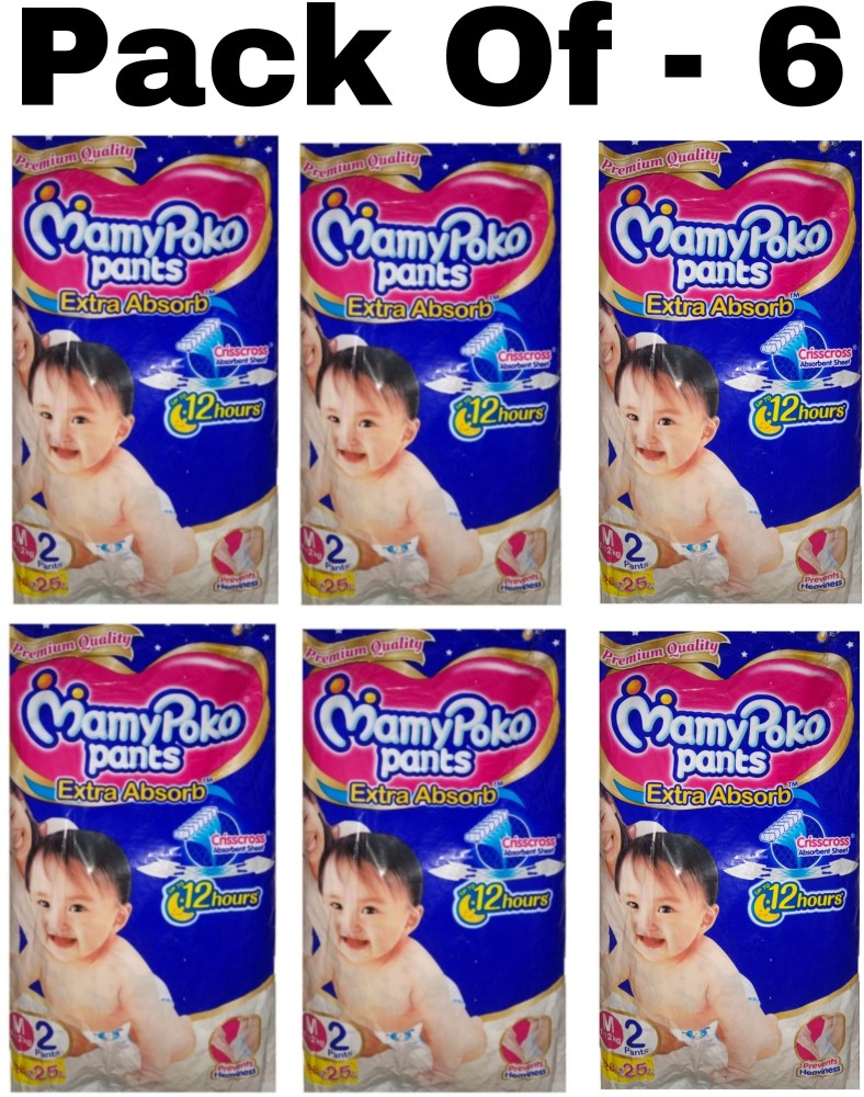 Cotton Pant Diapers Mamy Poko Pants Standard Size Medium Packaging Size  36 Pcs
