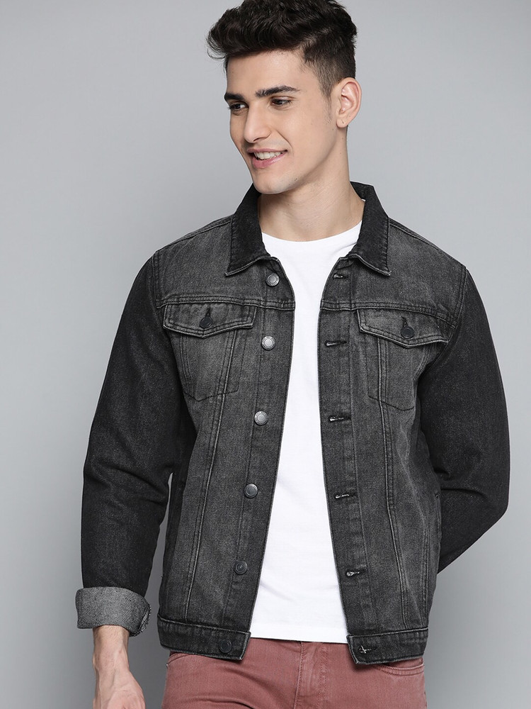 Harbour Full Sleeve Solid Men Jacket 