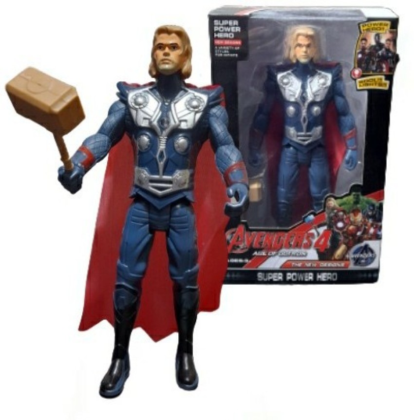 MARVEL AVENGERS THOR ODINSON GOD OF THUNDER 4 ACTION FIGURE NEW