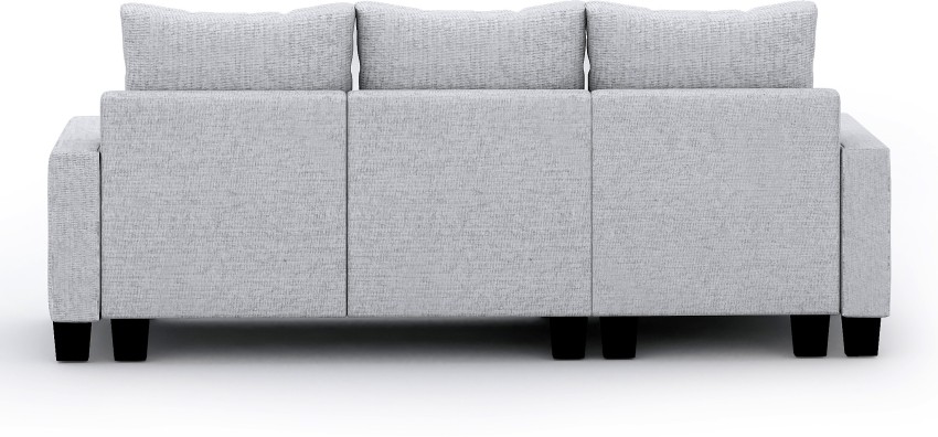 Flipkart Perfect Homes Porto L Shape Fabric 5 Seater Sofa - Price