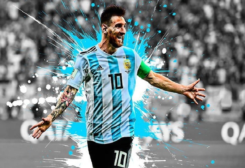 Lionel Messi Argentina Wallpaper Download  MobCup
