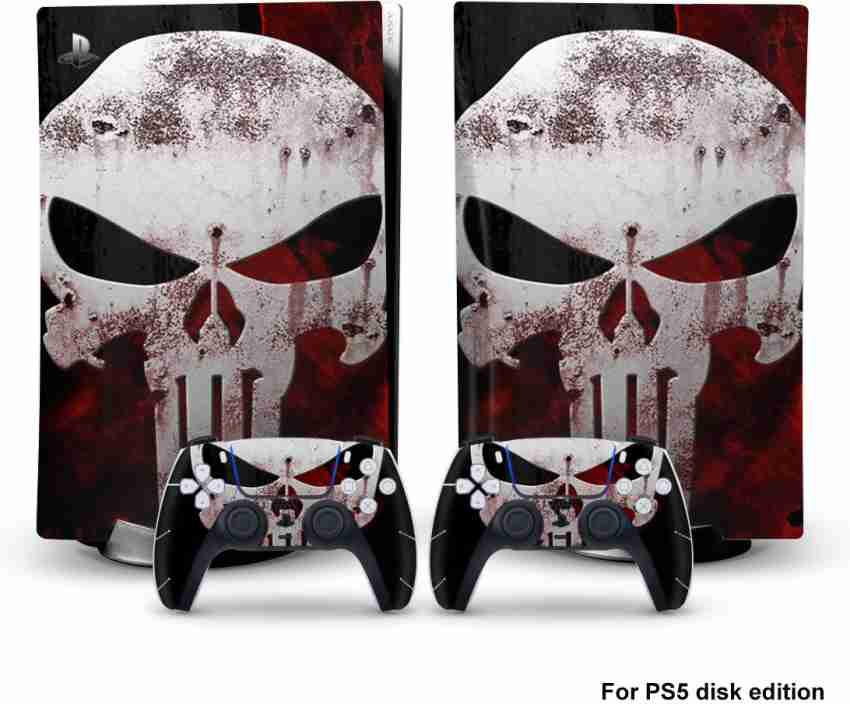 GADGETSWRAP PS5 Skin Protective Wrap Cover Vinyl Sticker Decals for  Playstation 5 Disk Version Console and Two Dual Sense 5 Sticker Skin PS5  Skins
