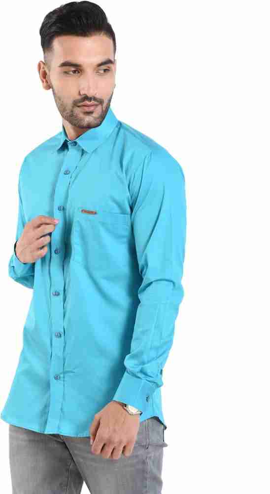 VANDNAM FABRICS Slim Fit Men Light Blue Trousers - Buy VANDNAM FABRICS Slim  Fit Men Light Blue Trousers Online at Best Prices in India