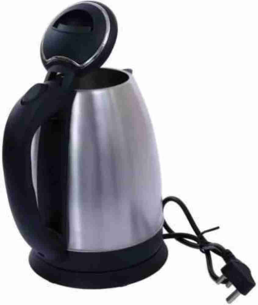 Siya Shine Tea Kettle/Tea and Coffee Maker/Milk Boiler/Water Boiler/Tea  Boiler/Coffee Boiler/Water Heater/Stainless Steel Kettle/Stainless Steel  Electric Cordless Electric Kettle (2 L, Silver), Electric kettle fast boil  1500W Electric Kettle Price in