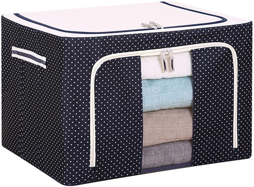 4 Large Non-woven Storage Bags With Windows, Foldable Clothes Storage With  Zipper And Handle, Under Bed Storage Bags For Quilts, Pillows, Clothes, Bla  | Fruugo NO