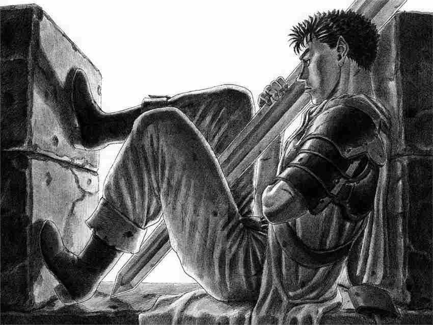 Kentaro Miura Berserk Guts Anime Series Matte Finish Poster Paper Print -  Animation & Cartoons posters in India - Buy art, film, design, movie,  music, nature and educational paintings/wallpapers at