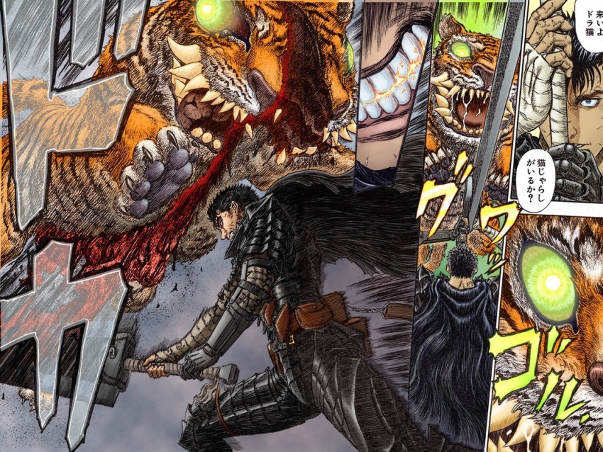 Kentaro Miura Berserk Guts Anime Series Matte Finish Poster Paper Print -  Animation & Cartoons posters in India - Buy art, film, design, movie,  music, nature and educational paintings/wallpapers at