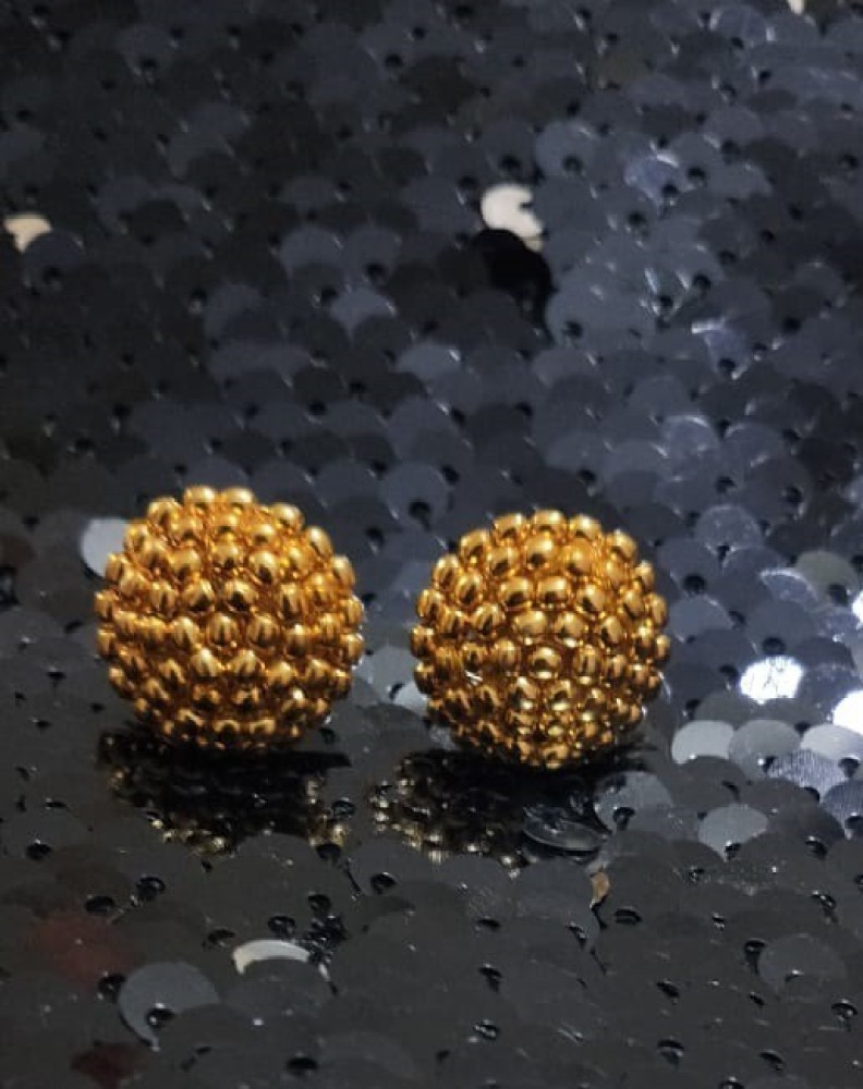 Thushi TopsKudi Earrings In Pearls Golden Toned
