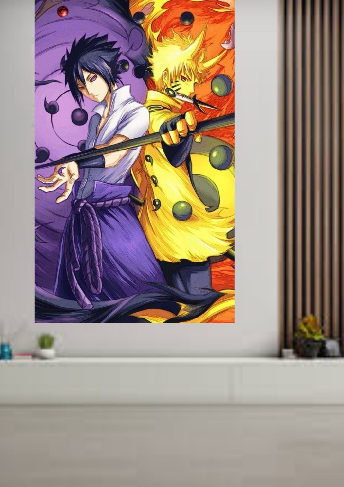 Canvas Hd Prints Naruto Uchiha Sasuke Classic Decorative