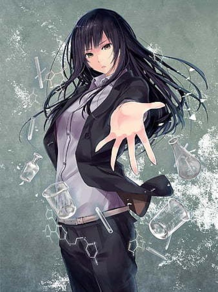 Anime With Long Black Hair Wallpapers  Wallpaper Cave