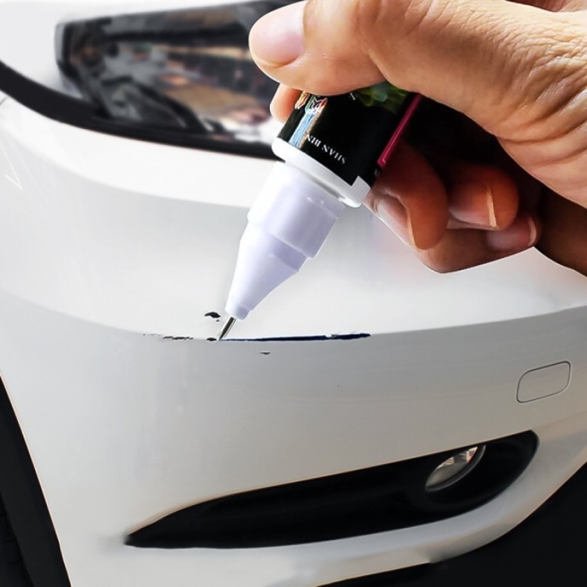 1pc Automotive Touch-up Paint Pen, Car Scratch Repair Tool With Black Paint