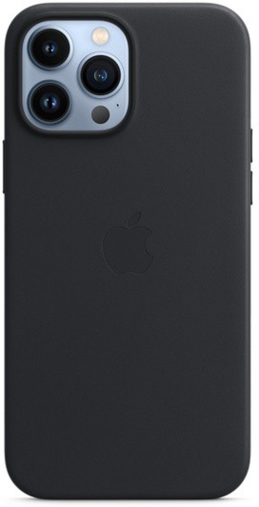 Best Buy: Apple iPhone 13 Pro Max Leather Case with MagSafe Midnight  MM1R3ZM/A