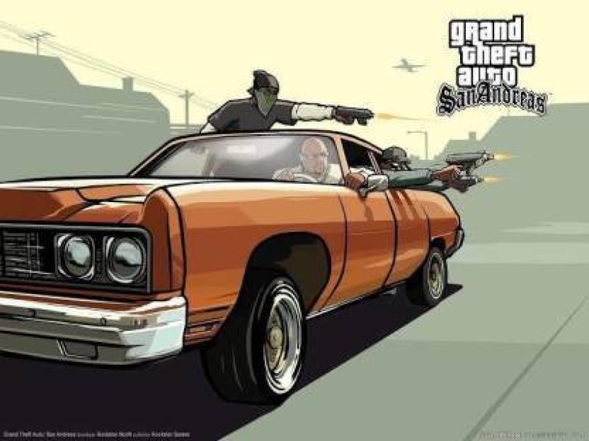 Grand Theft Auto San Andreas Sony Playstation 2 Game