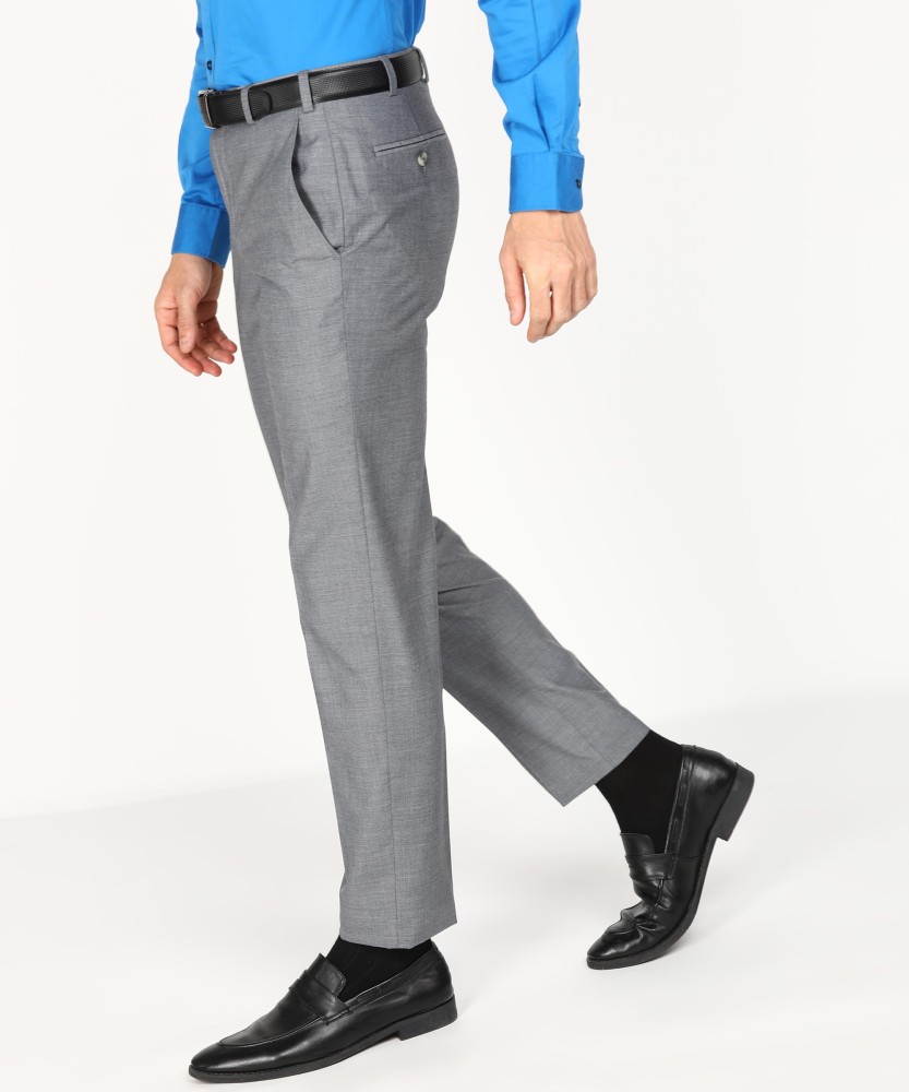 Next Look Slim Fit Men Grey Trousers  Buy Next Look Slim Fit Men Grey  Trousers Online at Best Prices in India  Flipkartcom