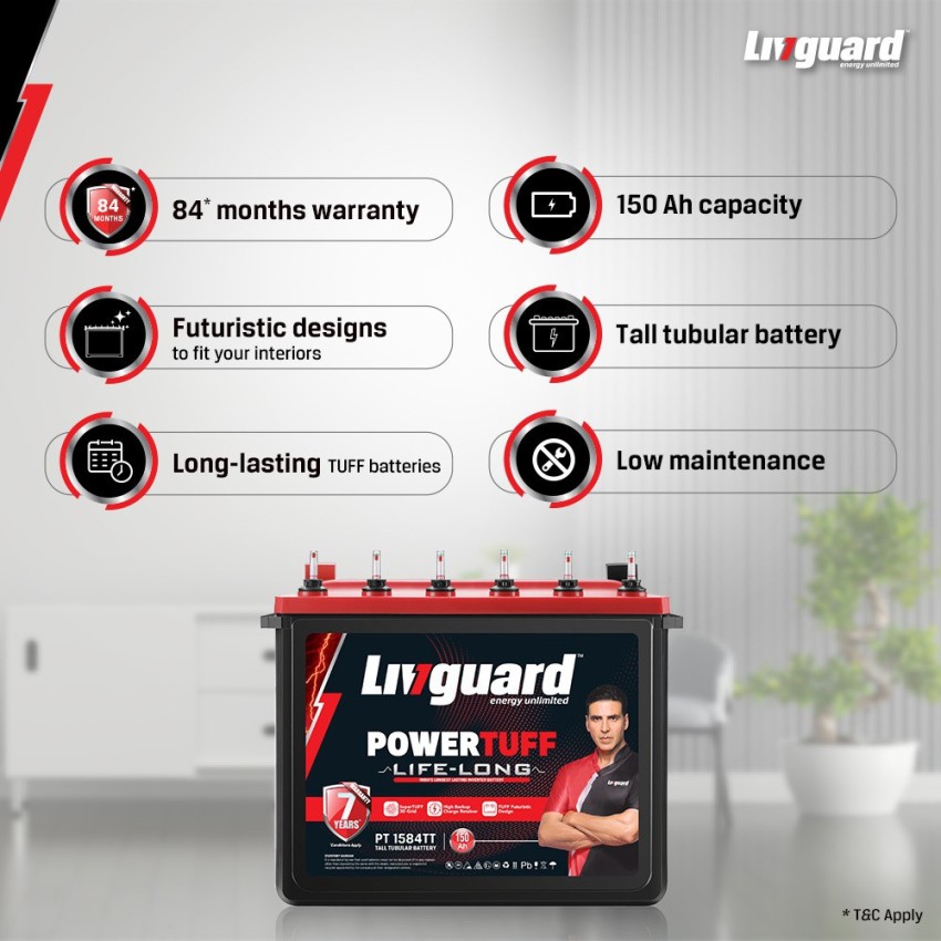 Livguard Energy Storage Solutions for Inverters and Batteries