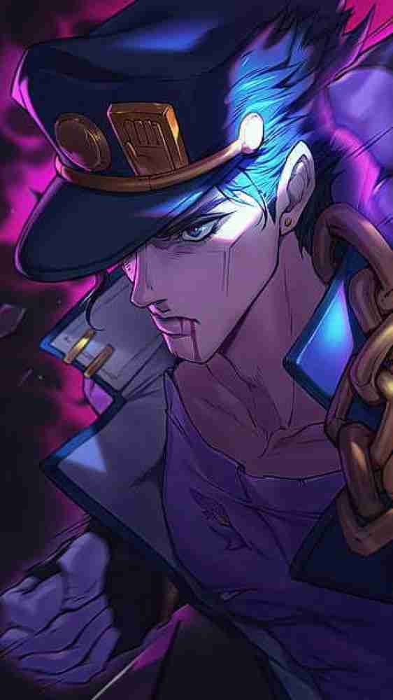 jojo's bizarre adventure, jotaro kujo, manga cover