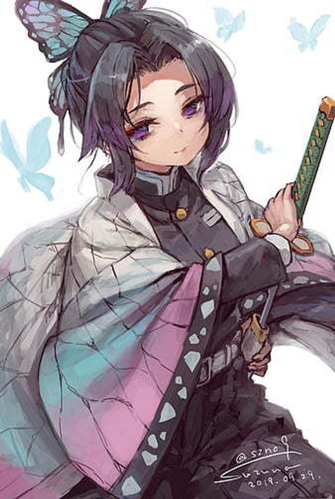 ✓ Kimetsu No Yaiba Anime Girls Fan Art Digital Art Hd Matte Finish Poster  Paper Print - Animation & Cartoons posters in India - Buy art, film,  design, movie, music, nature and