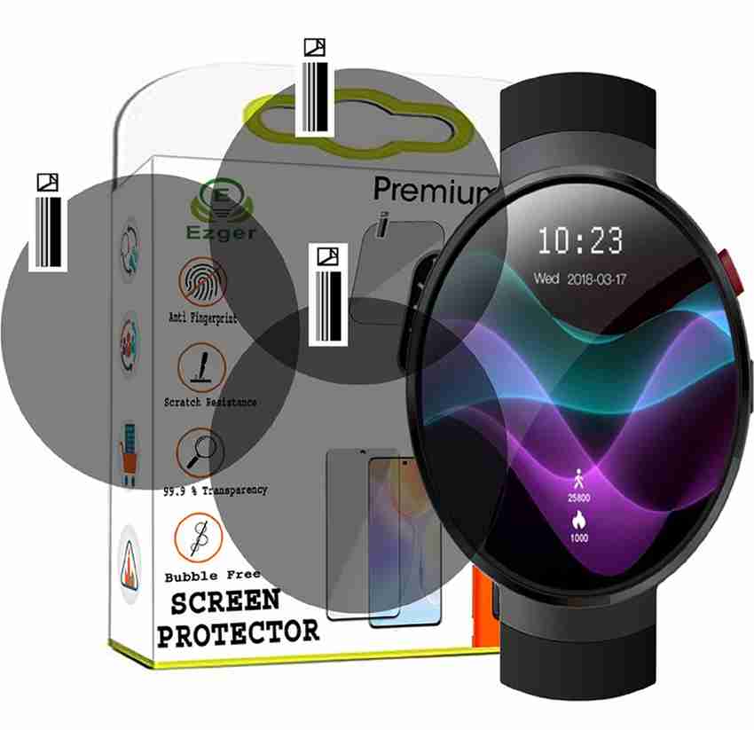 EZGER Screen Guard for LEMFO LEM7 4G SMART WATCH EZGER