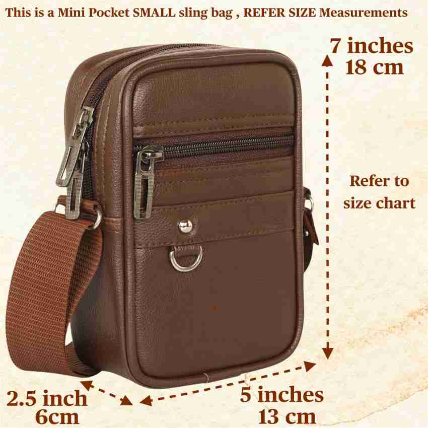 Men's Small Sling Lightweight Crossbody Bag Chest Bag For Travel And  Hiking, Gift For Father