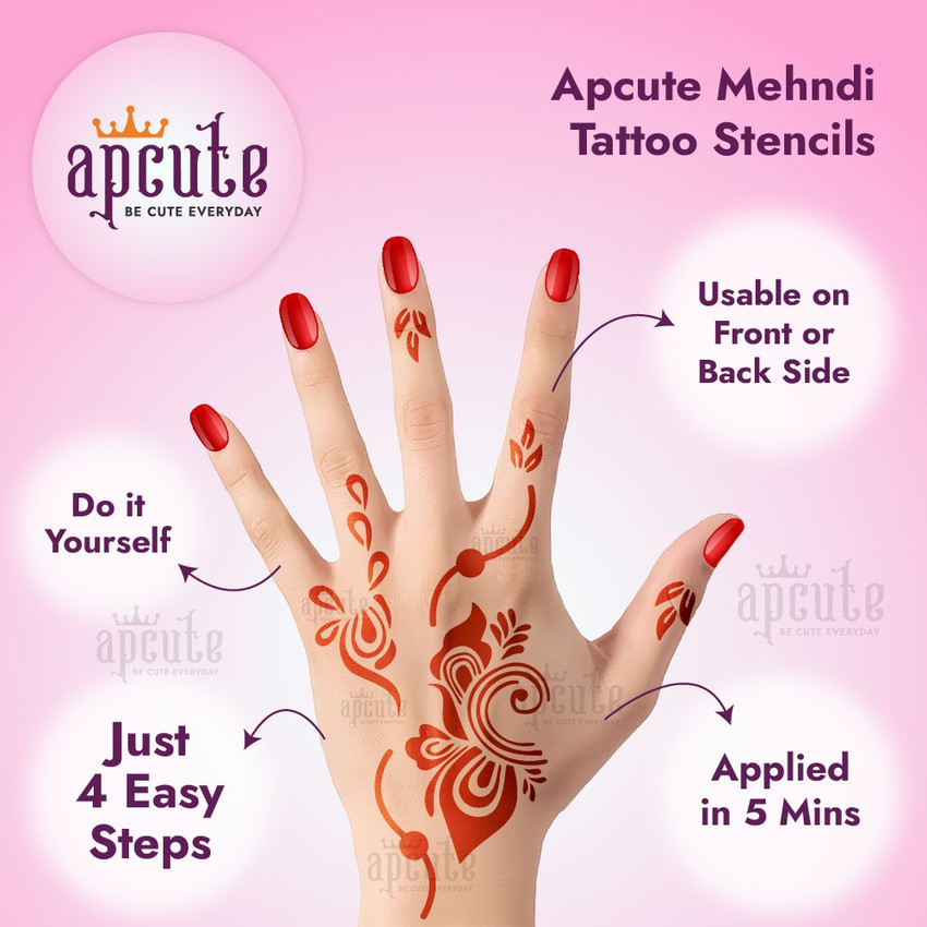 1PC Temporary Waterproof Tattoo Kit Black Body Art Paint Mehandi Ink  Natural Henna Cones Black/ White/ Brown/ Deep Red - AliExpress